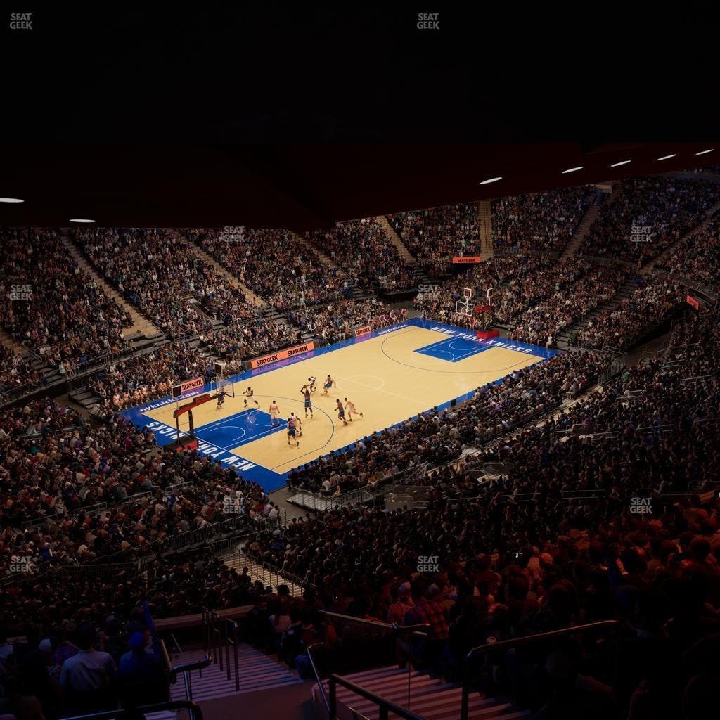 Madison Square Garden - Section 421 Wc Seat View