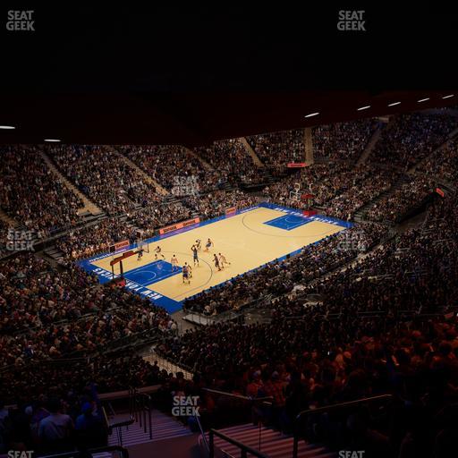 Madison Square Garden - Section 421 Wc Seat View