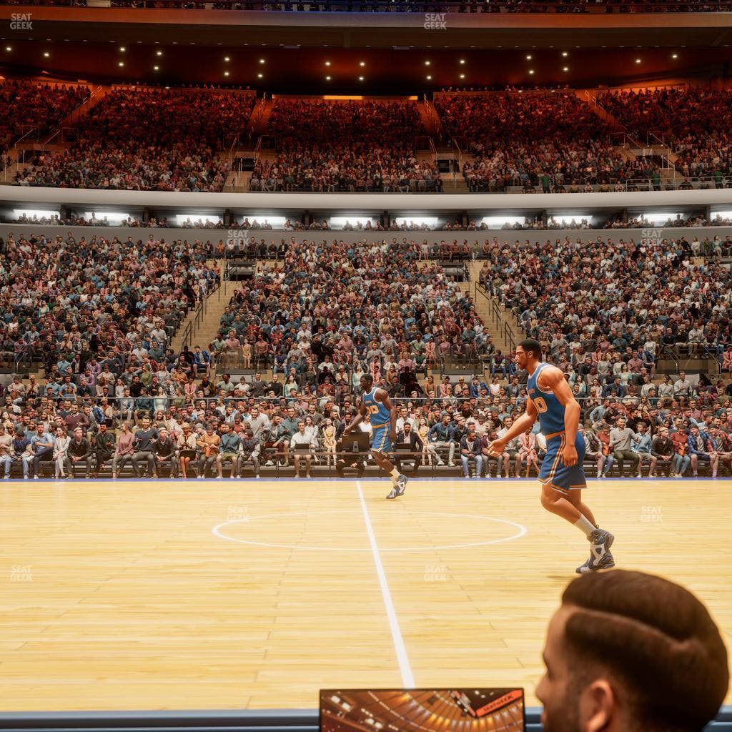 Madison Square Garden - Section 5 D Seat View