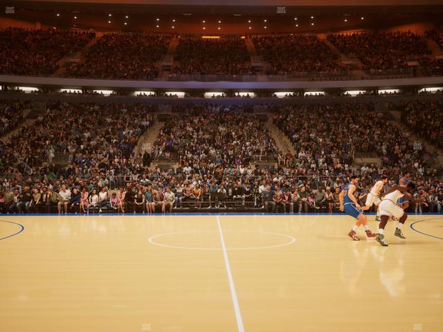 Madison Square Garden - Section 5 D Seat View