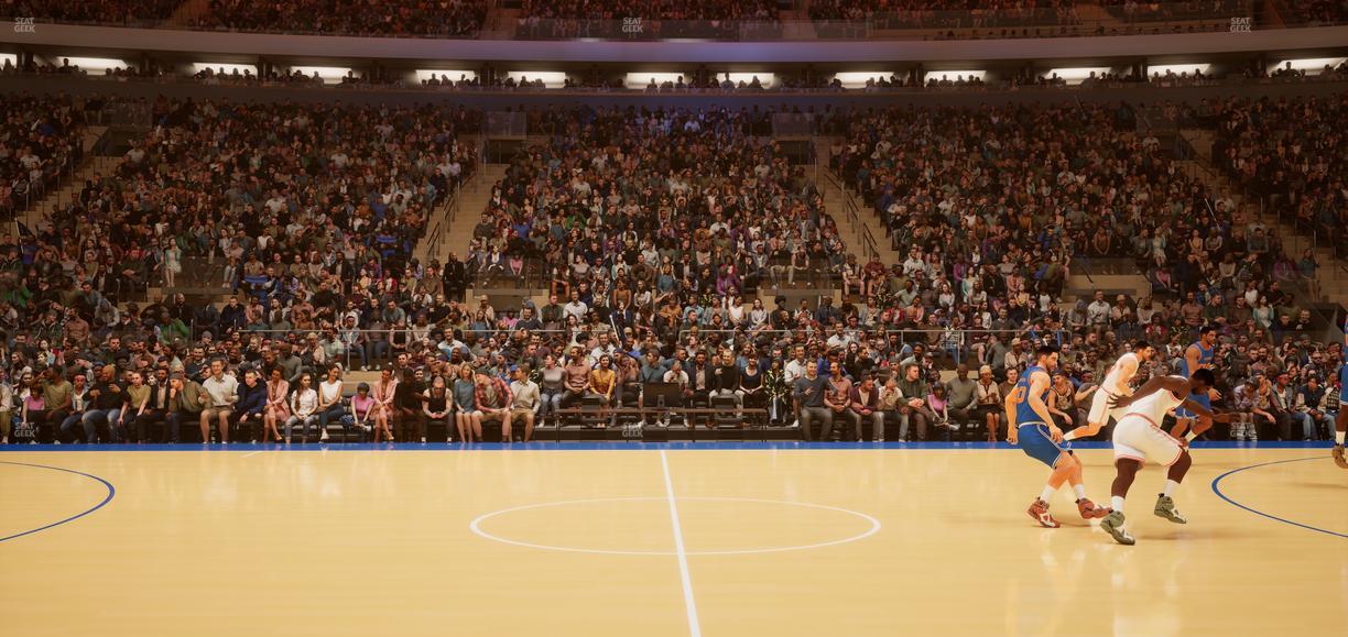 Madison Square Garden - Section 5 D Seat View