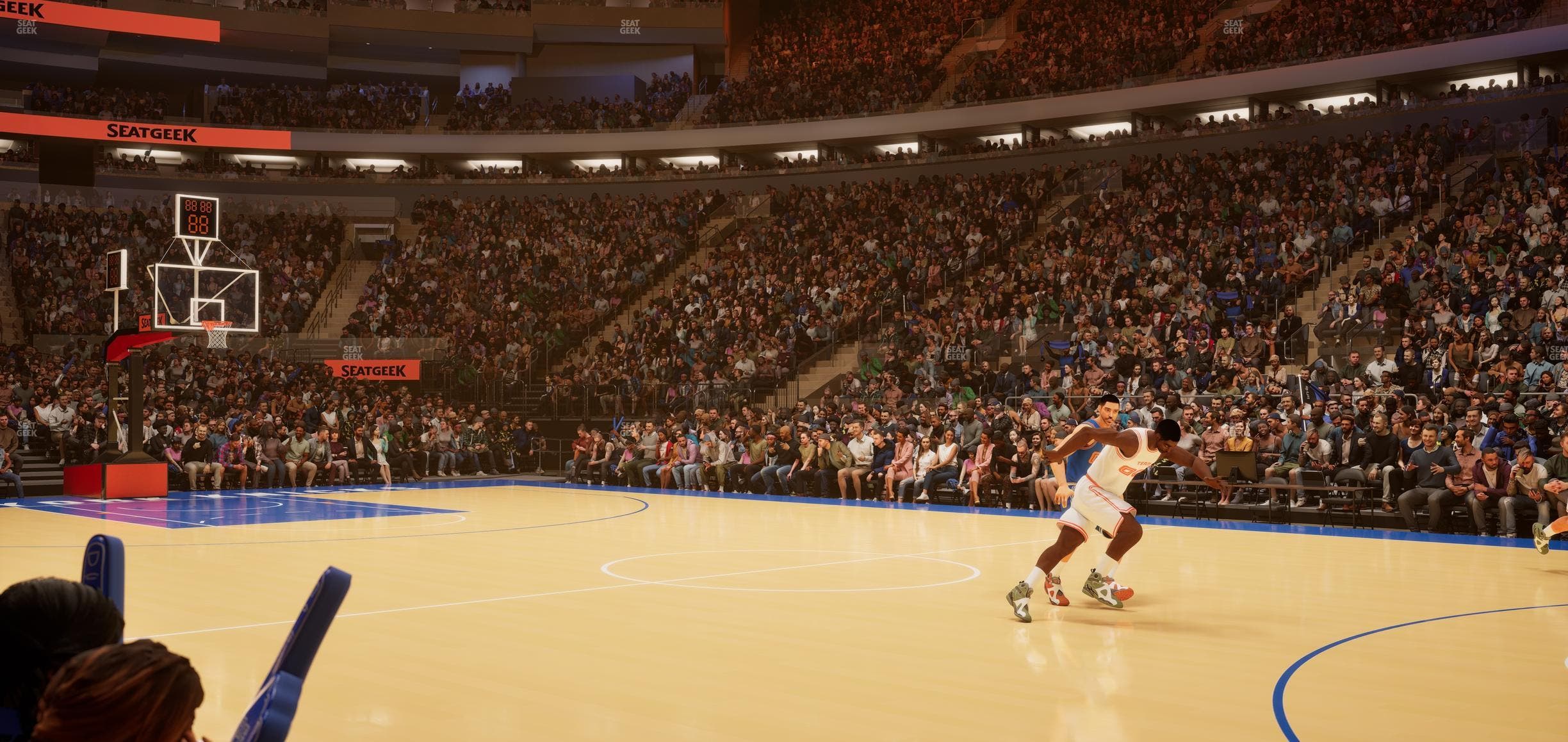 Madison Square Garden - Section 6 D Seat View