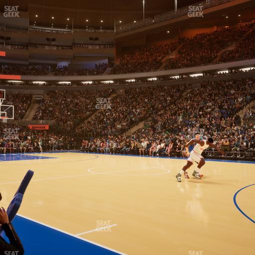 Madison Square Garden - Section 6 D Seat View