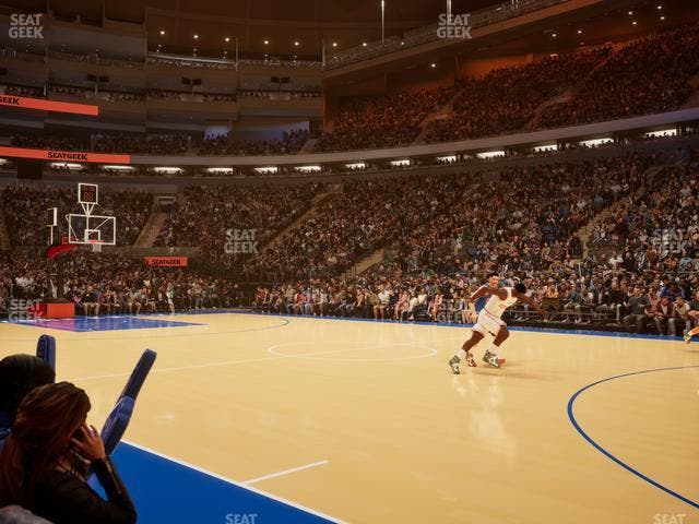 Madison Square Garden - Section 6 D Seat View