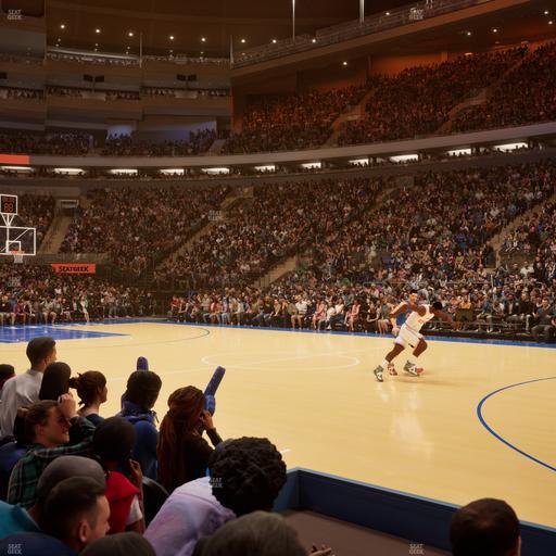 Madison Square Garden - Section 6 D Seat View