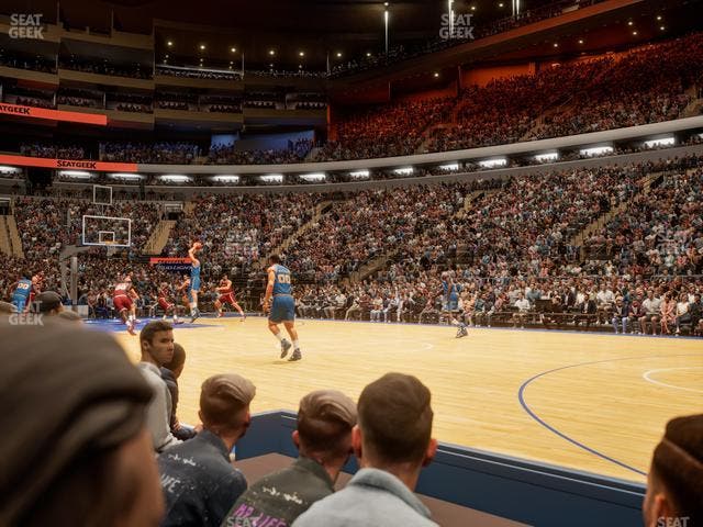 Madison Square Garden - Section 6 D Seat View