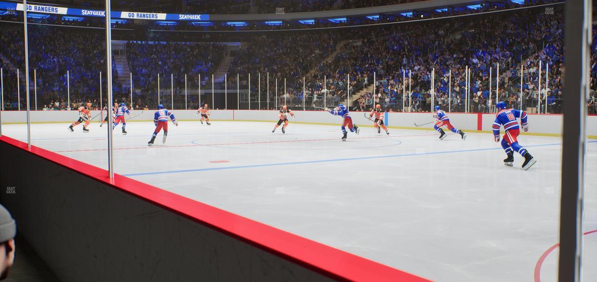 Madison Square Garden - Section 6 D Seat View