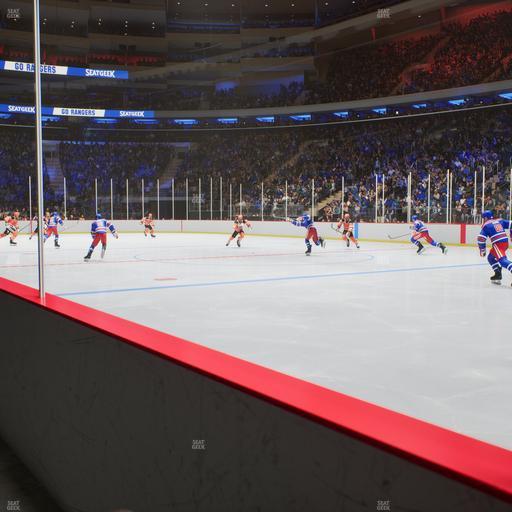 Madison Square Garden - Section 6 D Seat View