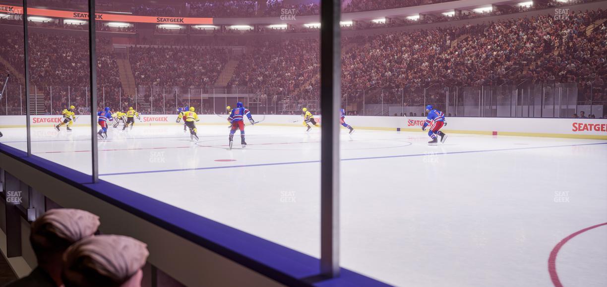 Madison Square Garden - Section 6 D Seat View