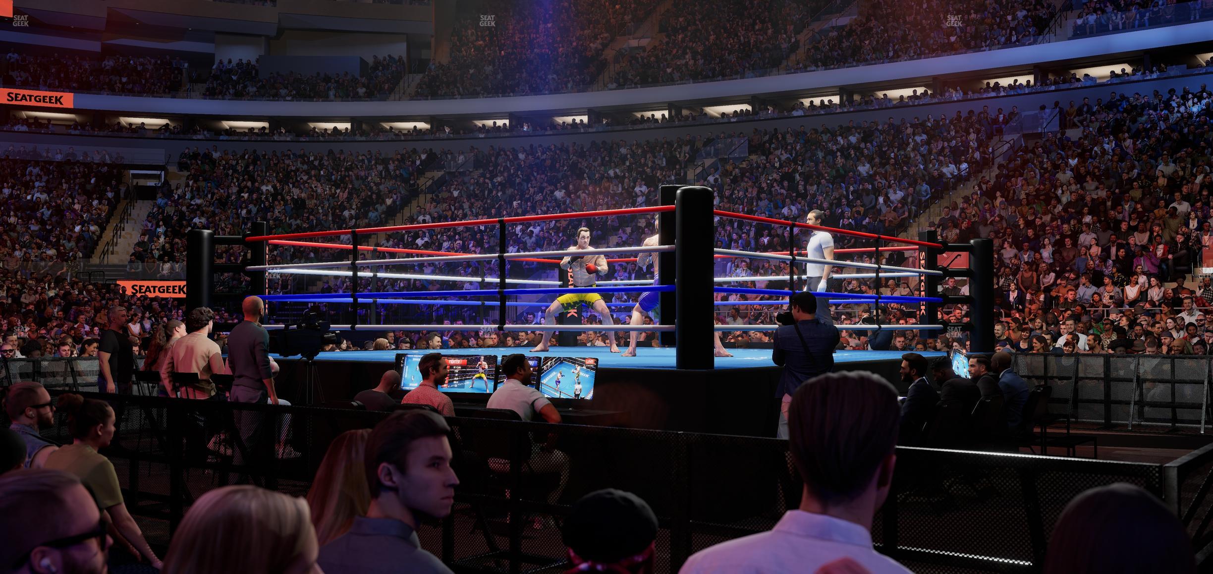 Madison Square Garden - Section 6 F Seat View