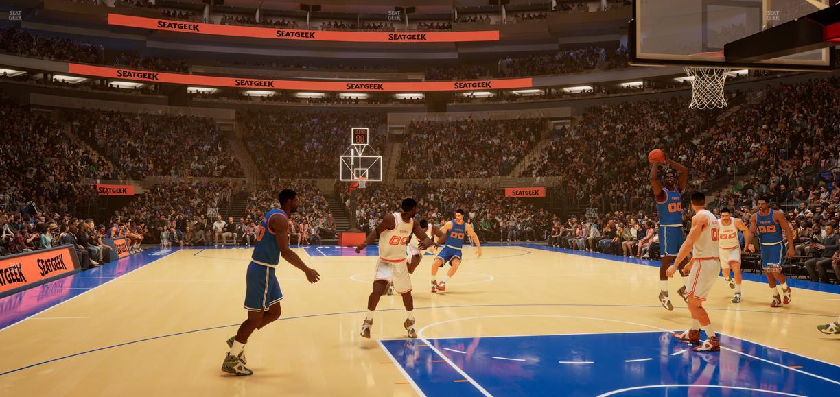 Madison Square Garden - Section 8 D Seat View