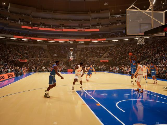 Madison Square Garden - Section 8 D Seat View