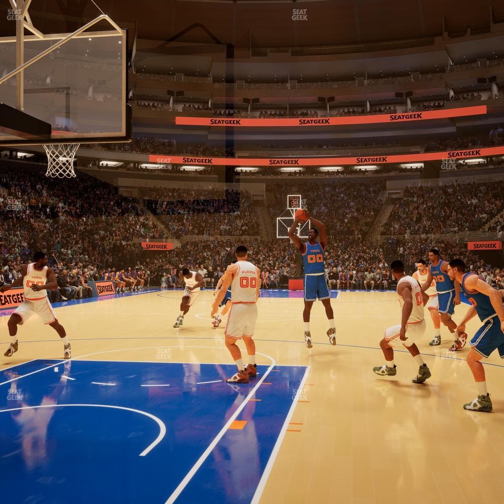 Madison Square Garden - Section 8 D Seat View