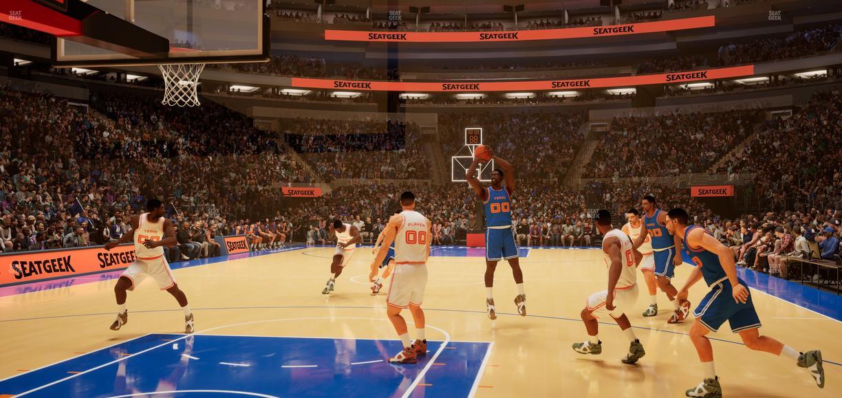 Madison Square Garden - Section 8 D Seat View