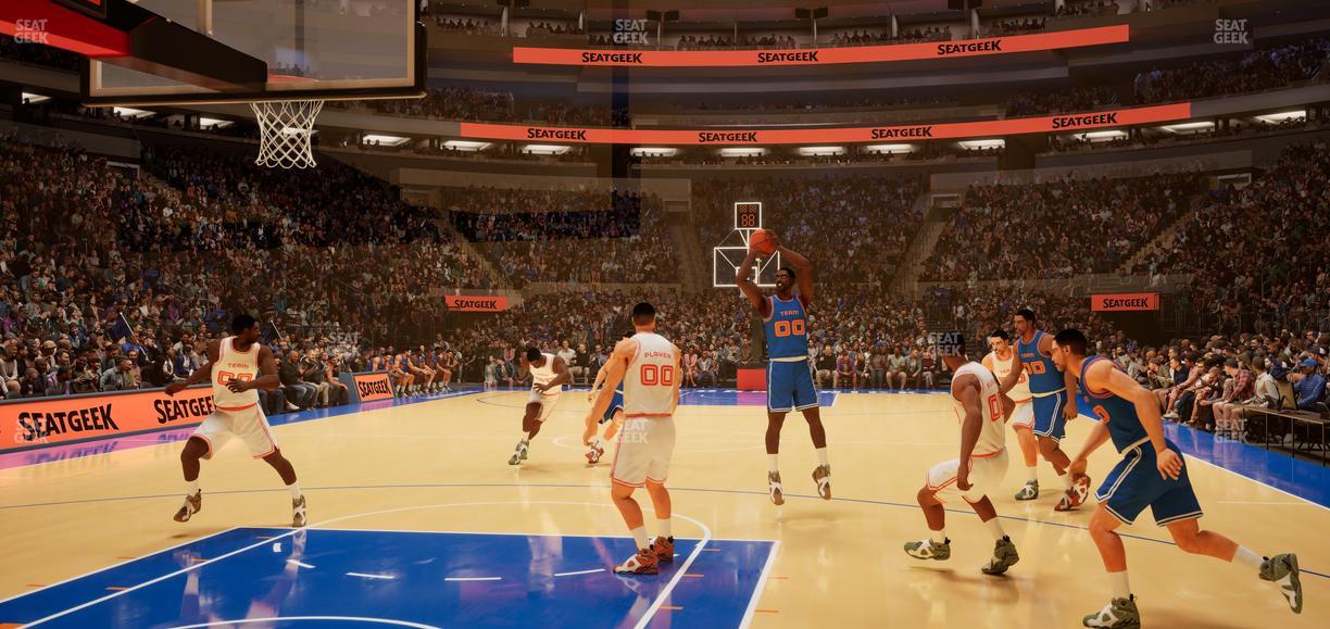 Madison Square Garden - Section 8 D Seat View