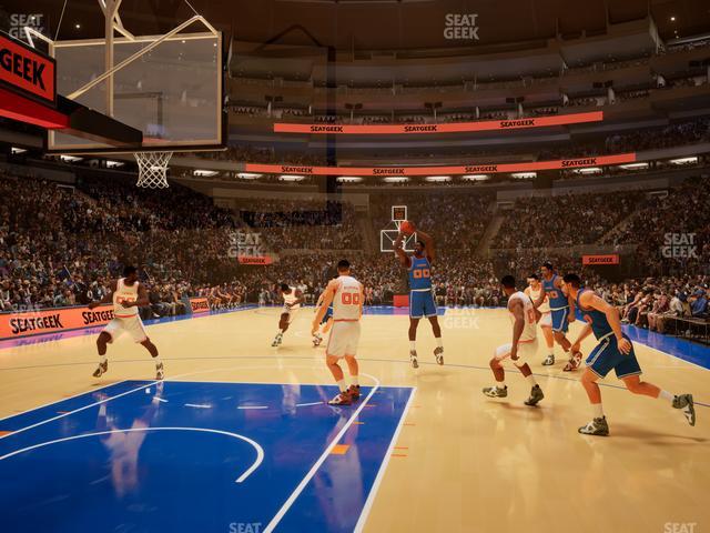 Madison Square Garden - Section 8 D Seat View