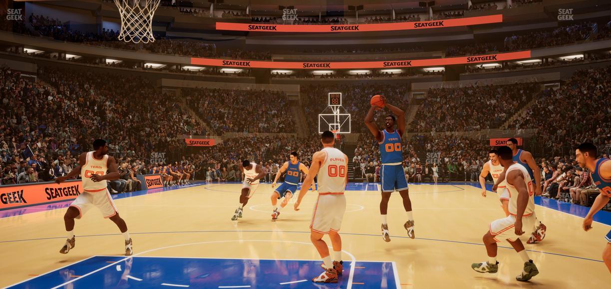 Madison Square Garden - Section 8 Seat View