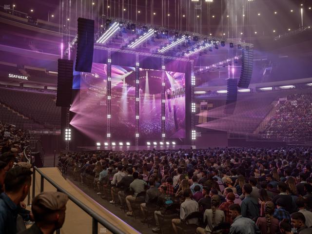 Madison Square Garden - Section Event Level Suite 3 Seat View