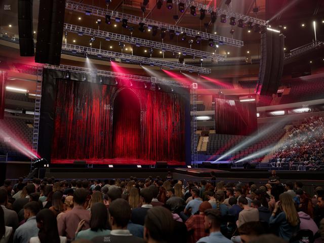 Madison Square Garden - Section Floor A Seat View