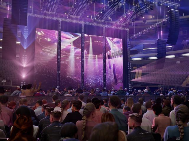 Madison Square Garden - Section Floor A Seat View