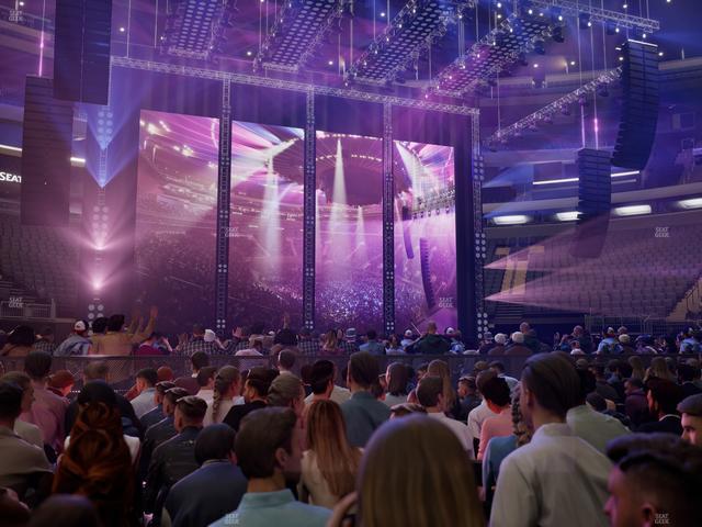 Madison Square Garden - Section Floor A Seat View Madison Square Garden - Section Floor A Seat View