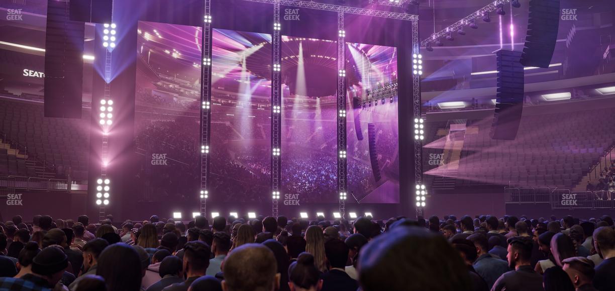 Madison Square Garden - Section Floor A Seat View
