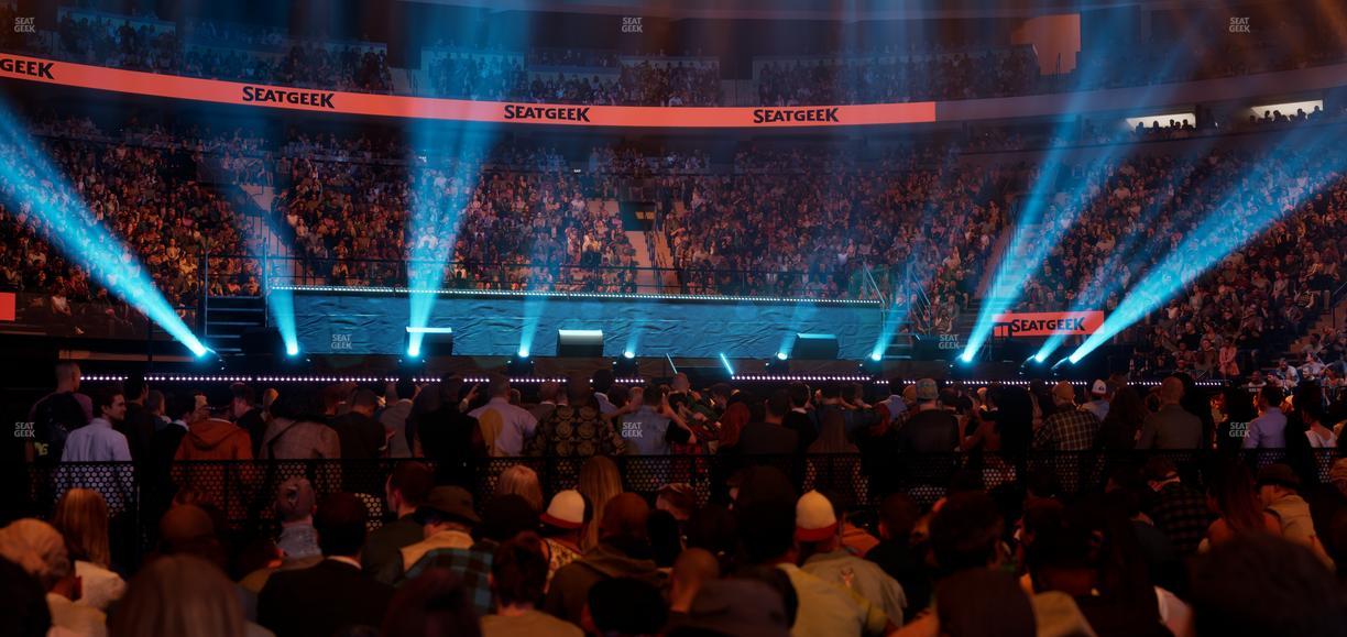 Madison Square Garden - Section Floor A Seat View