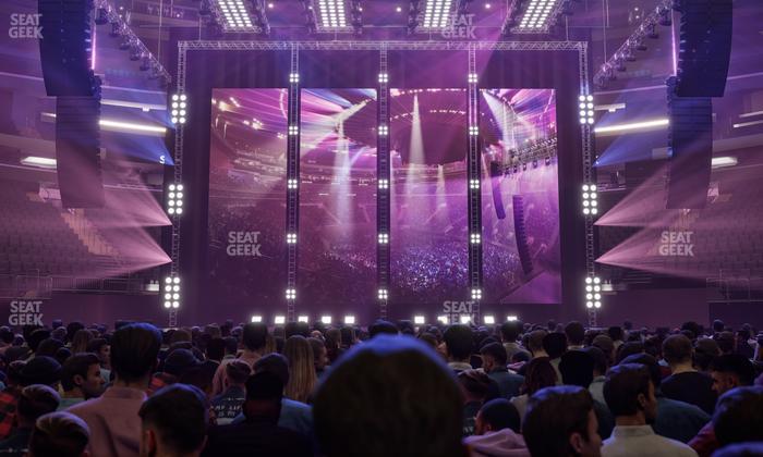 Madison Square Garden - Section Floor B Seat View