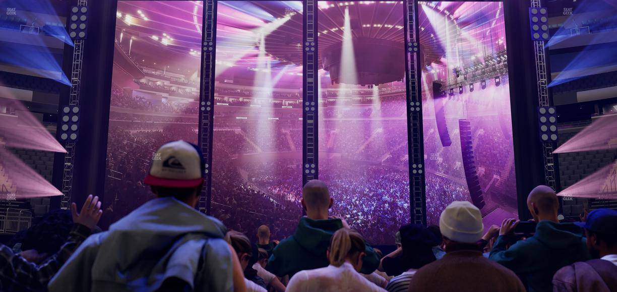 Madison Square Garden - Section Floor B Seat View