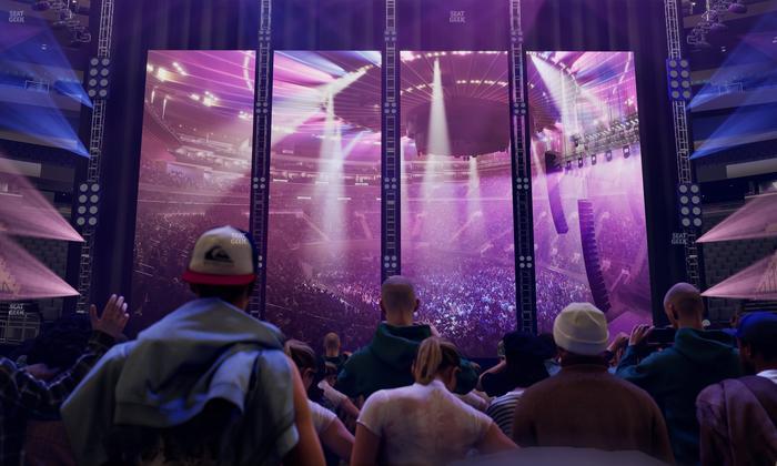 Madison Square Garden - Section Floor B Seat View