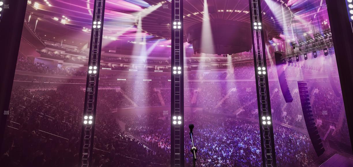 Madison Square Garden - Section Floor B Seat View