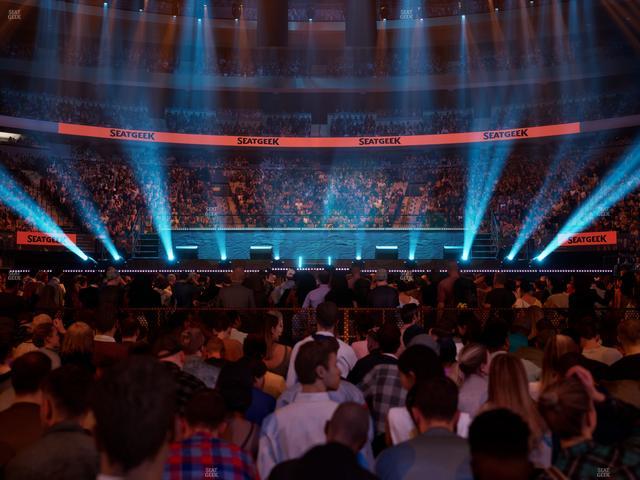 Madison Square Garden - Section Floor B Seat View