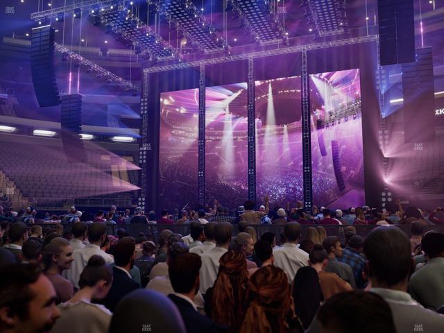 Madison Square Garden - Section Floor C Seat View