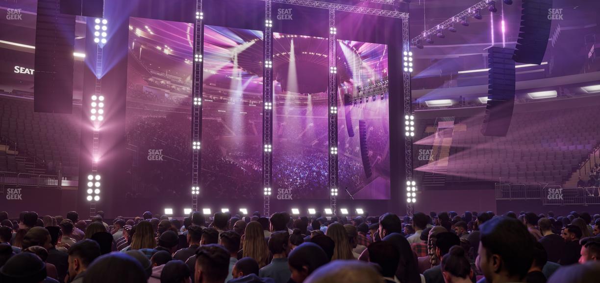 Madison Square Garden - Section Floor C Seat View