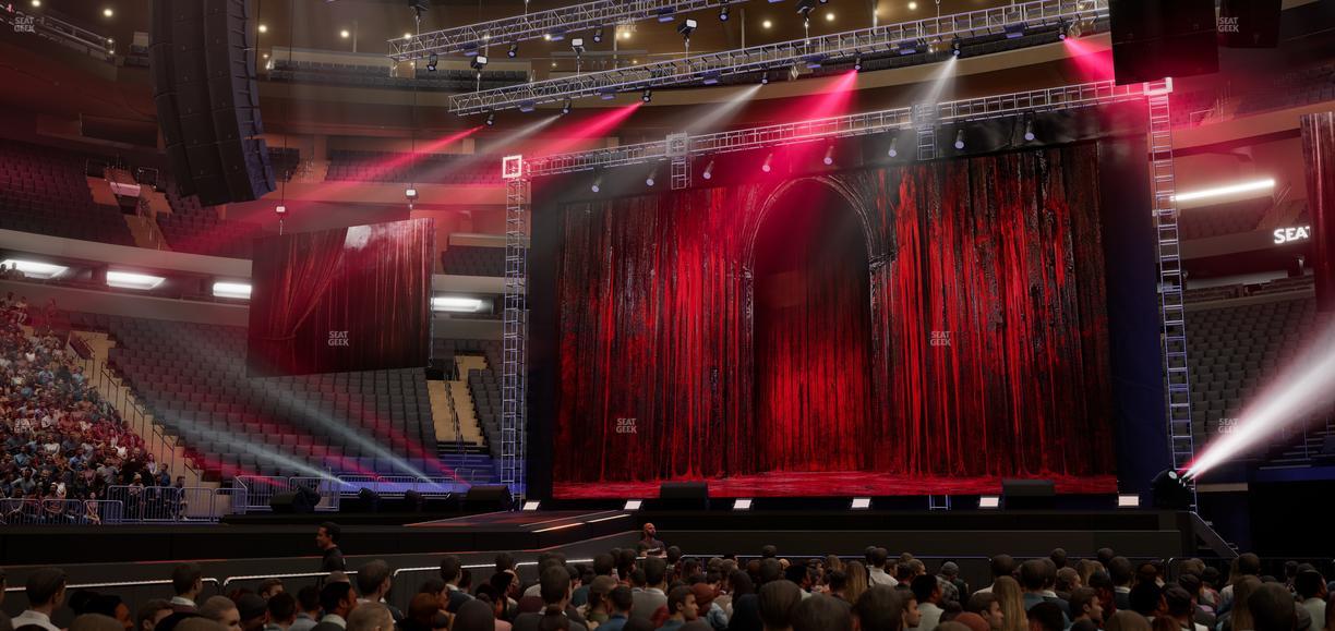 Madison Square Garden - Section Floor C Seat View