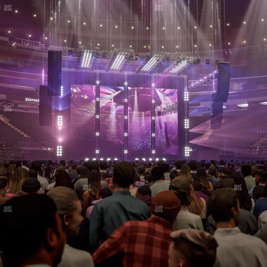 Madison Square Garden - Section Floor D Seat View
