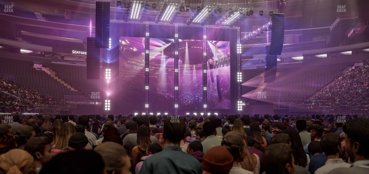 Madison Square Garden - Section Floor D Seat View