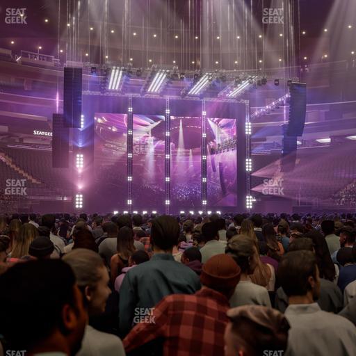 Madison Square Garden - Section Floor D Seat View