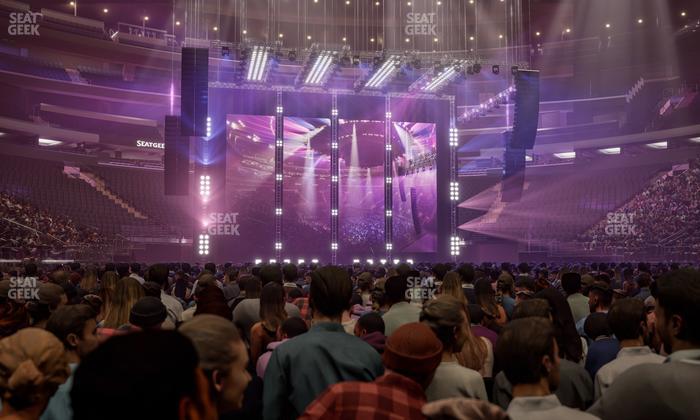 Madison Square Garden - Section Floor D Seat View