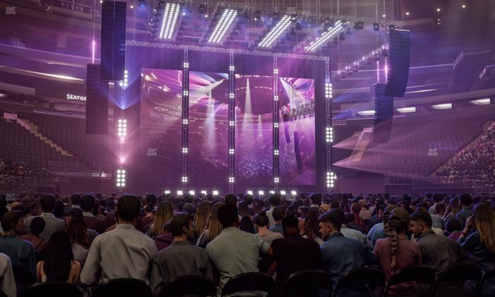 Madison Square Garden - Section Floor D Seat View