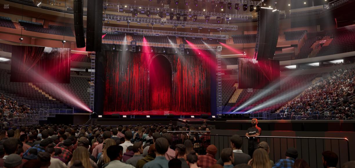 Madison Square Garden - Section Floor D Seat View