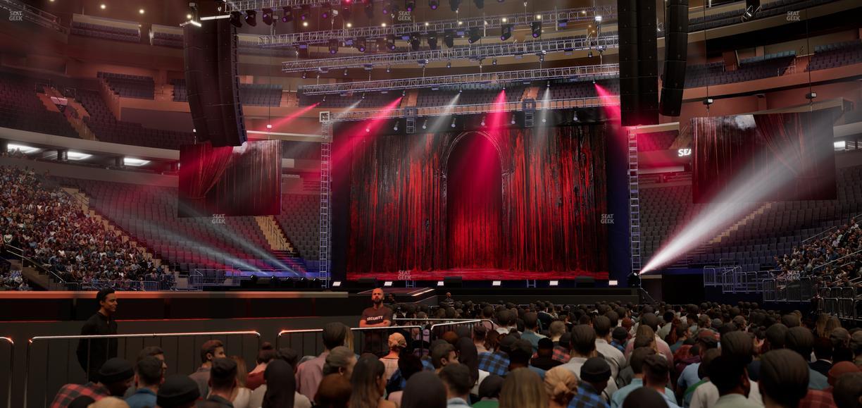 Madison Square Garden - Section Floor F Seat View