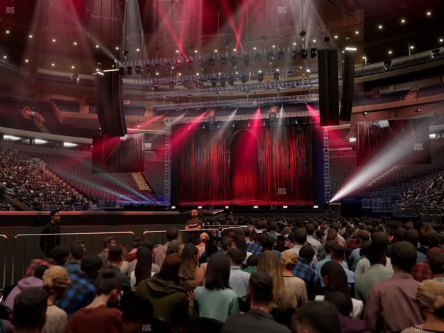 Madison Square Garden - Section Floor F Seat View