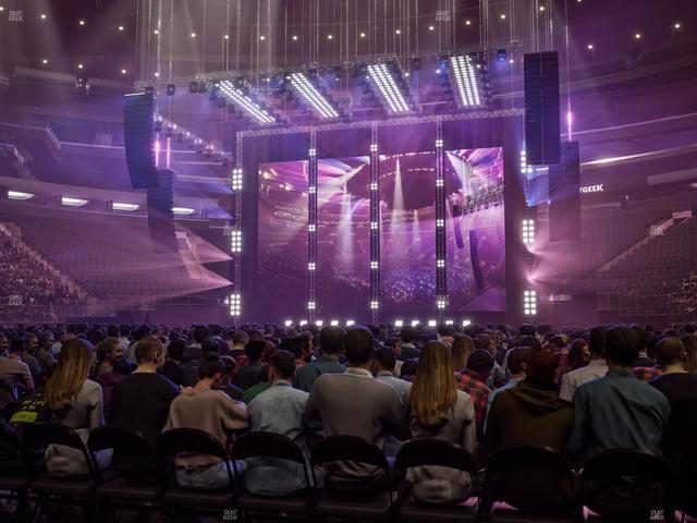 Madison Square Garden - Section Floor F Seat View