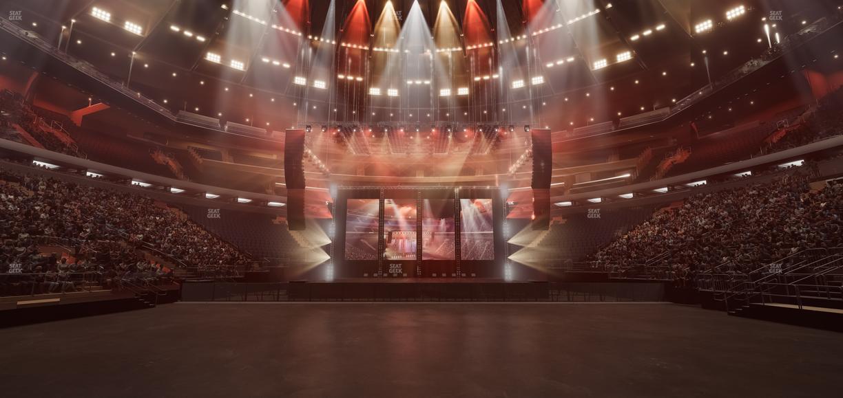 Madison Square Garden - Section Ga Pit Seat View