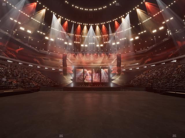 Madison Square Garden - Section Ga Pit Seat View