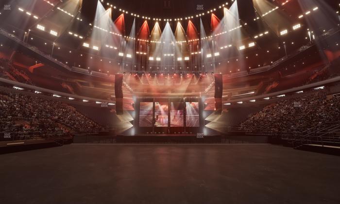 Madison Square Garden - Section Ga Pit Seat View