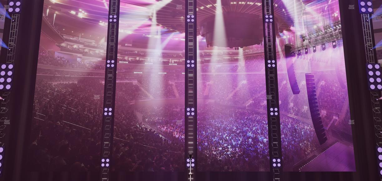 Madison Square Garden - Section Ga Pit Seat View