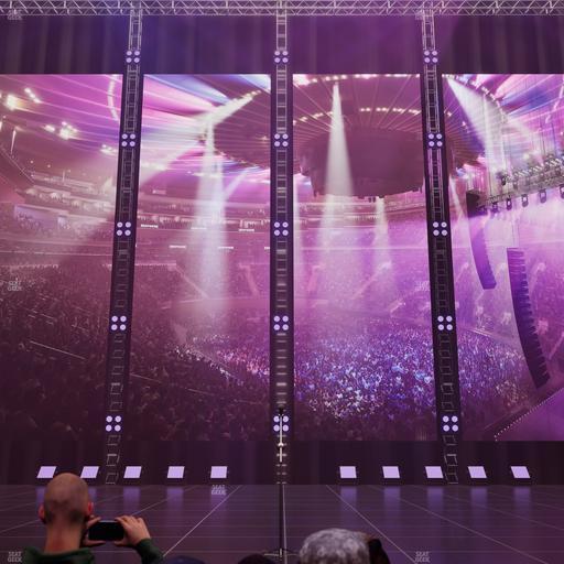 Madison Square Garden - Section Ga Pit Seat View