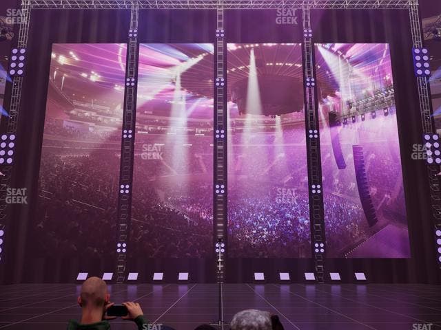 Madison Square Garden - Section Ga Pit Seat View